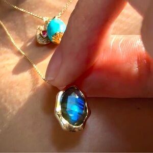 🇨🇦bluboho Labradorite Mood Necklace